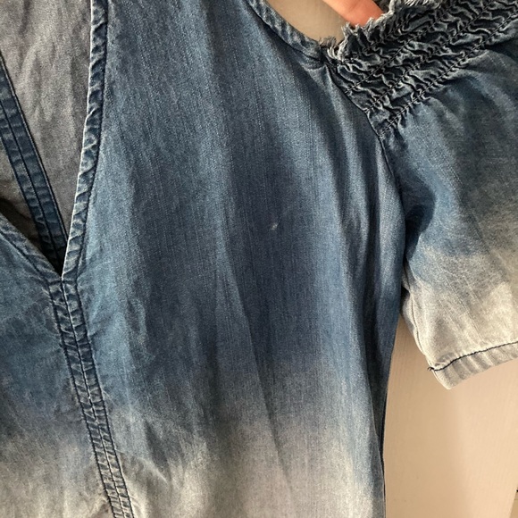 Anthropologie TinaJo Chambray Open Shoulder, XS - Picture 3 of 5